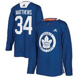 Auston Matthews Toronto Maple Leafs Royal Practice Player Jersey