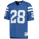 Marshall Faulk #28 Indianapolis Colts Royal 1994 Retired Player Replica Jersey