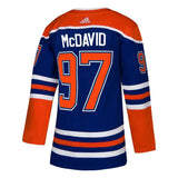Connor McDavid #97 Edmonton Oilers Orange/Royal Alternate Player Jersey