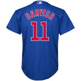 Yu Darvish #11 Chicago Cubs Youth Royal Alternate Official Cool Base Player Jersey