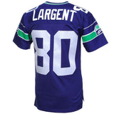 Steve Largent #80 Seattle Seahawks Royal Blue 1985 Retired Player Vintage Replica Jersey