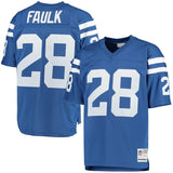Marshall Faulk #28 Indianapolis Colts Royal 1994 Retired Player Replica Jersey