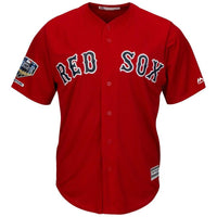 Steve Pearce #25 Boston Red Sox 2018 World Series Cool Base Player Jersey