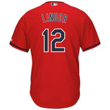 Francisco Lindor Cleveland Indians 2019 Cool Base Player Jersey