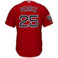 Steve Pearce #25 Boston Red Sox 2018 World Series Cool Base Player Jersey