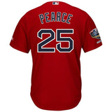 Steve Pearce #25 Boston Red Sox 2018 World Series Cool Base Player Jersey