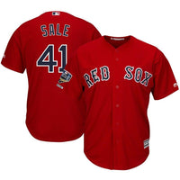 Chris Sale #41 Boston Red Sox 2018 World Series Cool Base Player Jersey