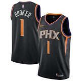 Devin Booker #1 Phoenix Suns 2018/19 Mens Swingman Jersey