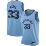 Marc Gasol #33 Memphis Grizzlies 2018/19 Mens Swingman Jersey