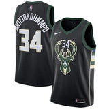 Giannis Antetokounmpo #34 Milwaukee Bucks 2018/19 Mens Swingman Jersey