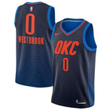 Russell Westbrook #0 Oklahoma City Thunder 2018/19 Mens Swingman Jersey