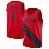 Damian Lillard #0 Portland Trail Blazers Red 2018/19 Mens Swingman Jersey