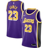 LeBron James #23 Los Angeles Lakers 2018/19 Mens Swingman Jersey