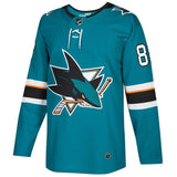 Brent Burns #88 San Jose Sharks Teal Player Jersey