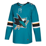 San Jose Sharks Black Alternate/Teal Home Jersey