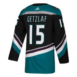Ryan Getzlaf #15 Anaheim Ducks Black/Teal Alternate Authentic Player Jersey