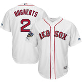 Xander Bogaerts #2 Boston Red Sox 2018 World Series Cool Base Player Jersey