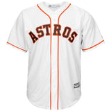 Houston Astros White/Navy/Orrange Official Cool Base Jersey