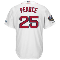 Steve Pearce #25 Boston Red Sox 2018 World Series Cool Base Player Jersey