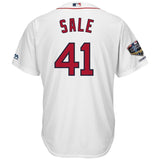 Chris Sale #41 Boston Red Sox 2018 World Series Cool Base Player Jersey
