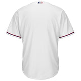 Texas Rangers White/Royal Official Cool Base Jersey