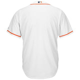 Houston Astros White/Navy/Orrange Official Cool Base Jersey