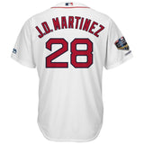 J.D. Martinez #28 Boston Red Sox 2018 World Series Cool Base Player Jersey