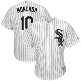 Yoan Moncada #10 Chicago White Sox Home Official Cool Base Player Jersey