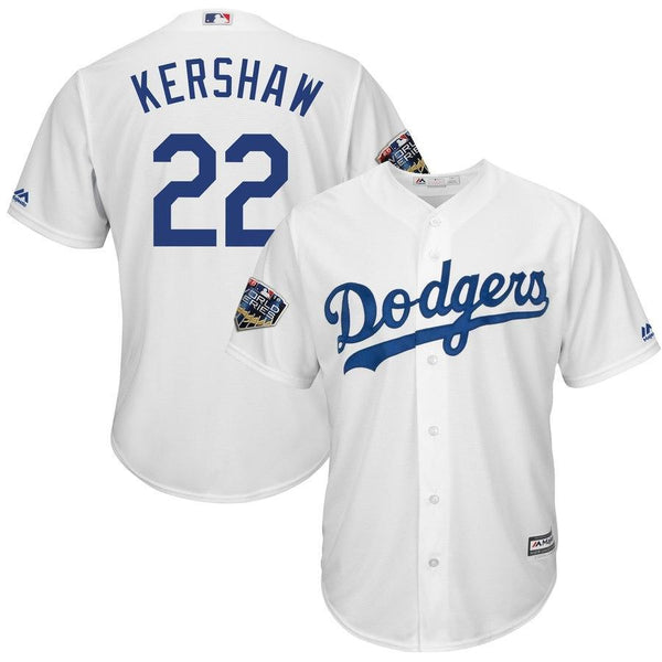 Clayton Kershaw #22 Los Angeles Dodgers Cool Base Player Jersey