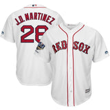 J.D. Martinez #28 Boston Red Sox 2018 World Series Cool Base Player Jersey