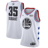 Kevin Durant #35 Black/White 2019 NBA All-Star Game Finished Mens Swingman Jersey