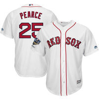 Steve Pearce #25 Boston Red Sox 2018 World Series Cool Base Player Jersey