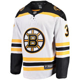 Zdeno Chara #33 Boston Bruins White-Black Away Breakaway Player Jersey