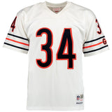 Walter Payton #34 Chicago Bears White 1995 Retired Player Replica Jersey