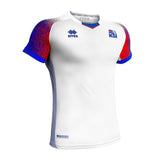 Iceland National Team White/Blue 2018 Away Replica Jersey