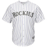 Carlos Gonzalez #5 Colorado Rockies White Home Cool Base Player Jersey