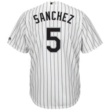 Yolmer Sanchez #5 Chicago White Sox Home Official Cool Base Player Jersey