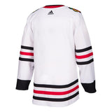 Chicago Blackhawks White Away/Red Blank Jersey