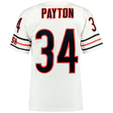 Walter Payton #34 Chicago Bears White 1995 Retired Player Replica Jersey