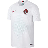 Portugal National Team White/Red 2018 Away Replica Stadium Blank Jersey