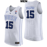 Jahlil Okafor #15 Duke Blue Devils Stitched Mens College Basketball Jersey