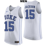 Frank Jackson #15 Duke Blue Devils Stitched Mens College Basketball Jersey