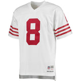 Steve Young #8 San Francisco 49ers White 1990 Replica Retired Player Jersey