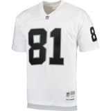 Tim Brown #81 Oakland Raiders White 1997 Replica Retired Player Jersey