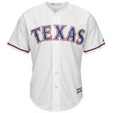 Elvis Andrus #1 Texas Rangers White Cool Base Home Player Jersey