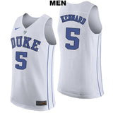 Kennard Stitched #5 Blue Devils Stitched Mens College Basketball Jersey