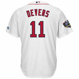 Rafael Devers #11 Boston Red Sox 2018 World Series Cool Base Player Jersey