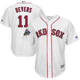 Rafael Devers #11 Boston Red Sox 2018 World Series Cool Base Player Jersey