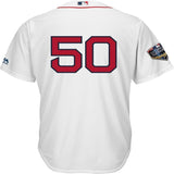 Mookie Betts #50 Boston Red Sox 2018 World Series Cool Base Player Jersey