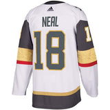 James Neal #18 Vegas Golden Knights White Away Player Jersey